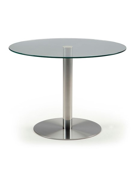 Mesa Copa con tapa de cristal Muebles Lara