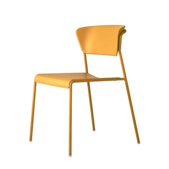 Silla Lisa Tecno fabricada con asiento y respaldo de tecnopolímero 2