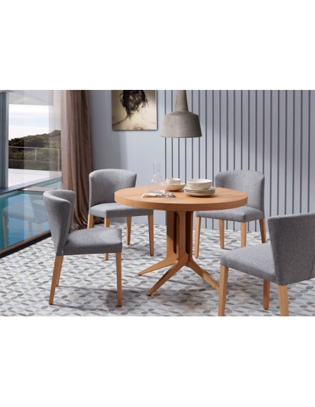 Mesa extensible Londres Doos madera