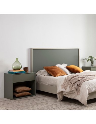 Dormitorio Madeira fabricado en DM de alta calidad con cabezal lacado