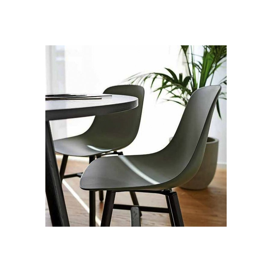 Silla Pure Loop Mono con asiento en polipropileno