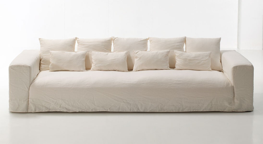 Sofá tapizado en tela de estilo moderno Coolwood