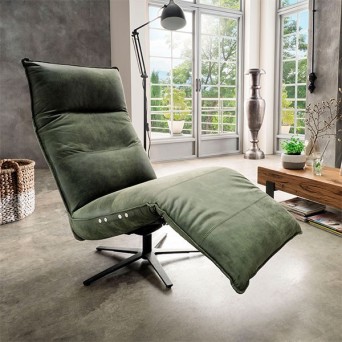 Sillón reclinable eléctricamente y manualmente para el cabezal 2