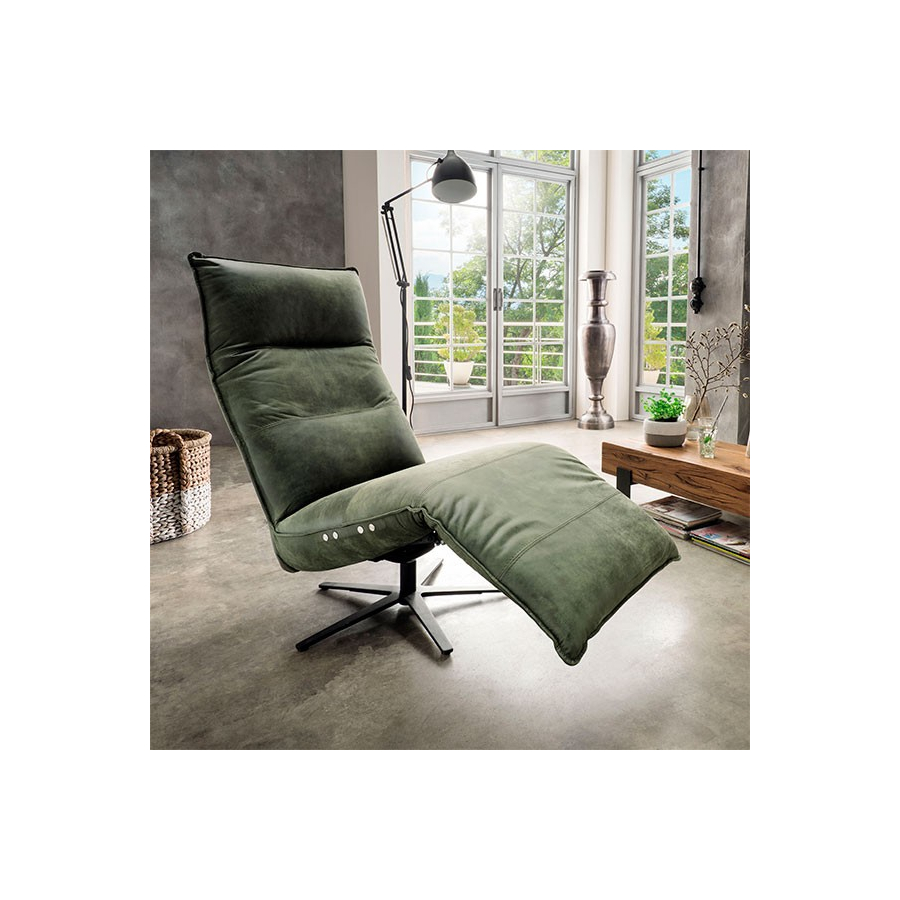 Sillón Aspen de la firma Coolwood tapizado en piel