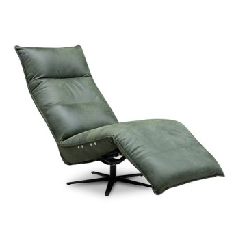Sillón reclinable eléctricamente y manualmente para el cabezal