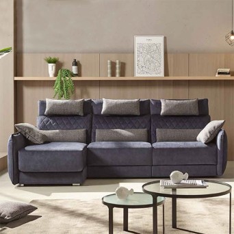 Modelo de sofá relax con chaiselongue Acomodel