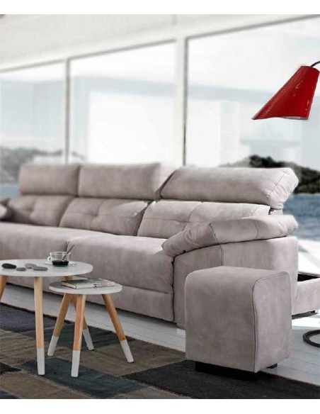 Chaiselongue deslizante Memory Acomodel con arcón para almacenar