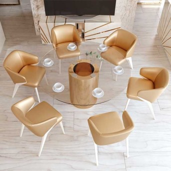 Mesa redonda GD01 | Franco Furniture