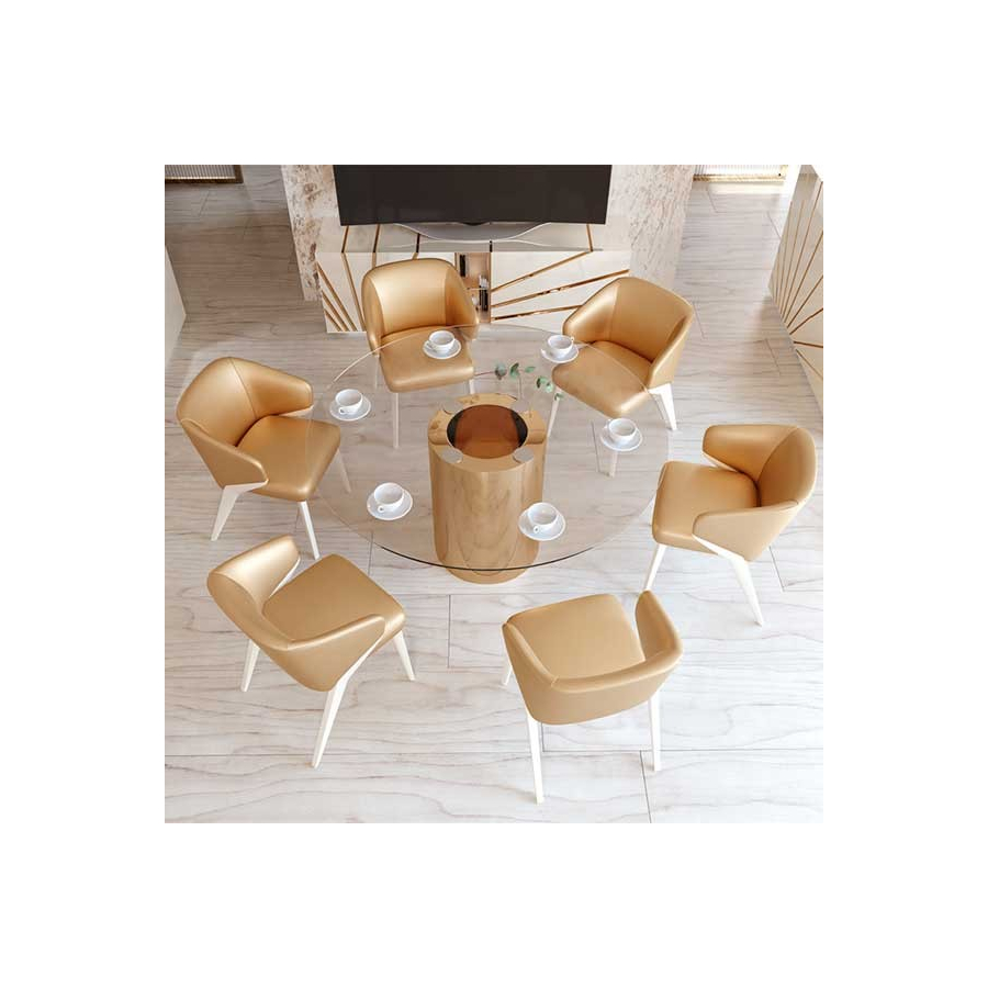 Mesa redonda GD01 | Franco Furniture