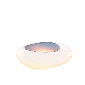 Mesa de centro con luz Kos de la firma italiana Tonin Casa