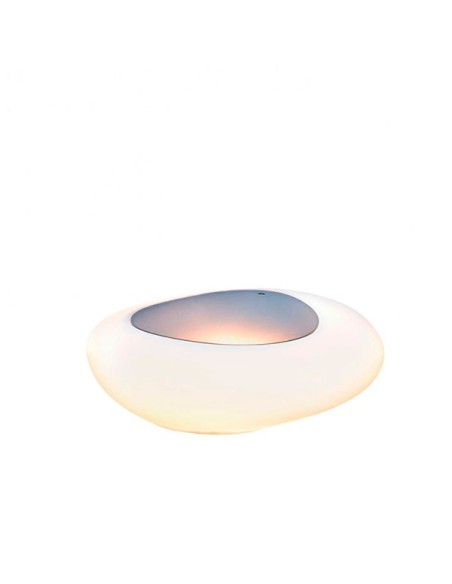 Mesa de centro con luz Kos de la firma italiana Tonin Casa