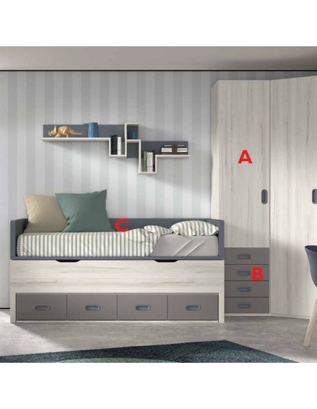 Dormitorio F001 Glicerio Chaves
