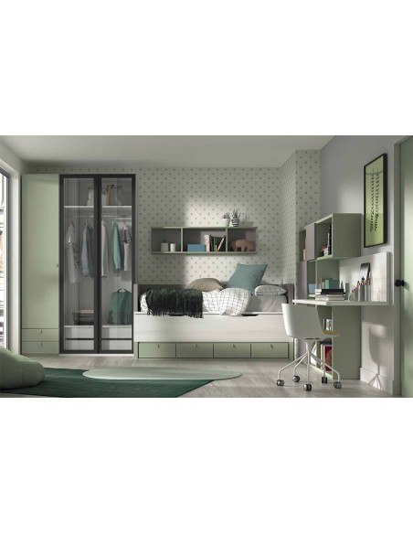 Dormitorio juvenil Glicerio Chaves F003