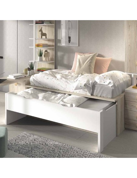 Dormitorio juvenil con escritorio