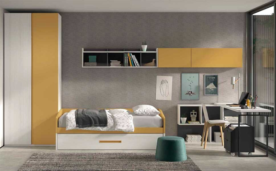 Dormitorio Nido Juvenil F107  Glicerio Chaves