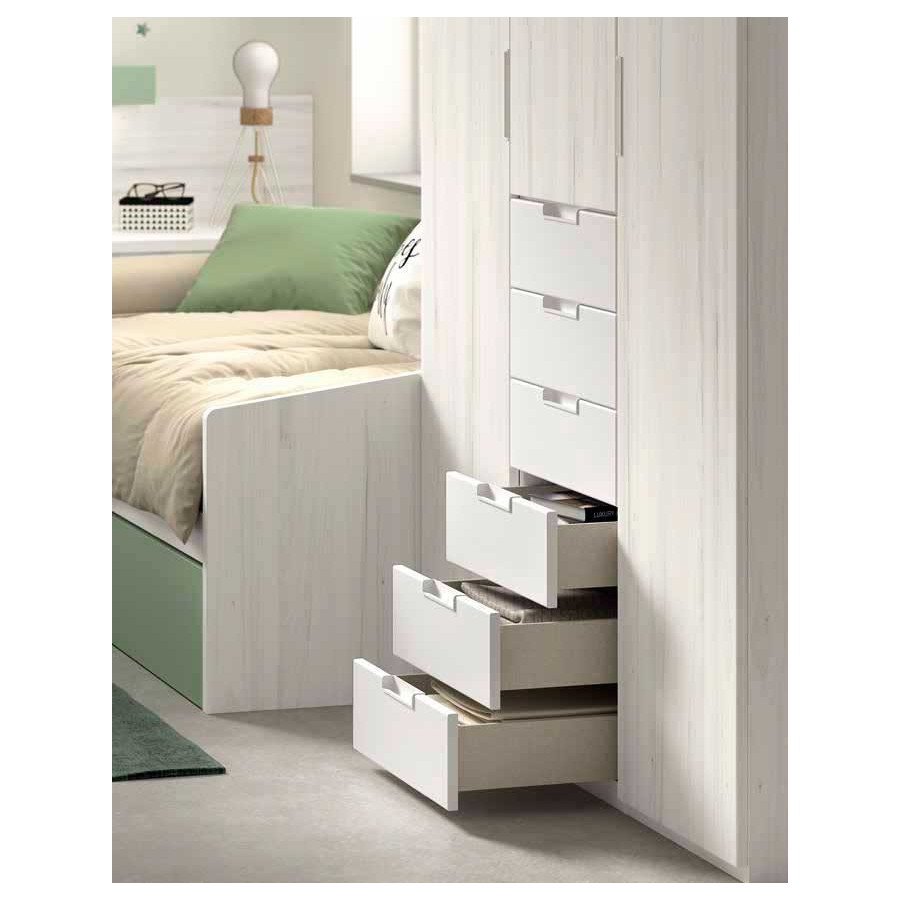 Dormitorio Nido Juvenil F109 armario