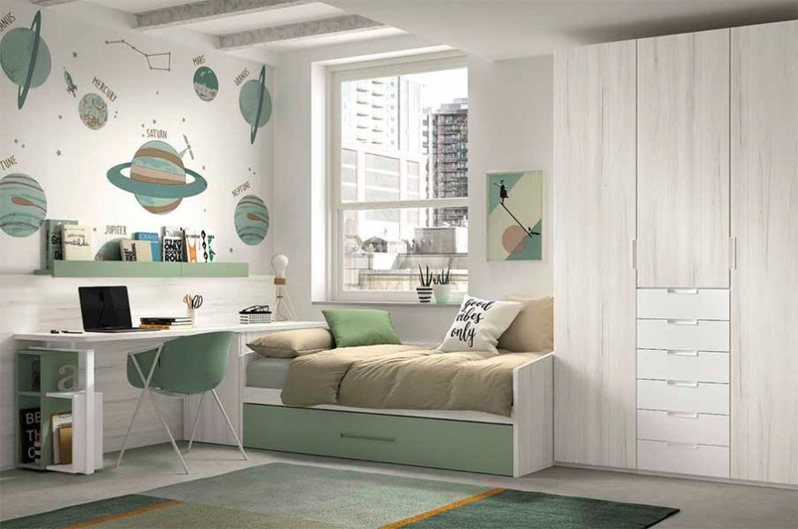 Dormitorio Nido Juvenil F109 | Glicerio Chaves