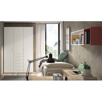 Dormitorio Juvenil F008 | Glicerio Chaves en Muebles Lara 2