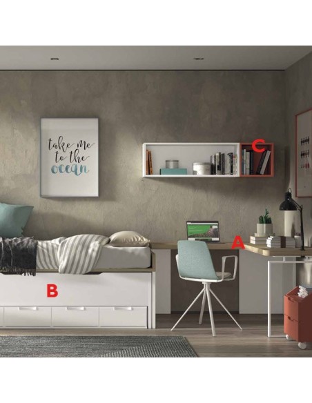 Acabados dormitorio F008 Glicerio Chaves