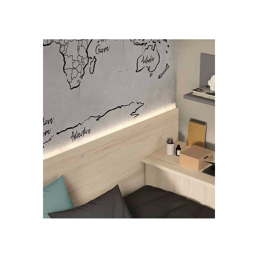 Dormitorio Nido Juvenil F110 luz led