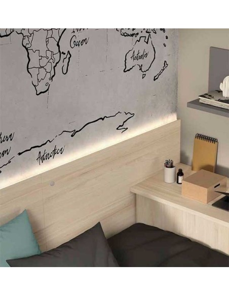 Dormitorio Nido Juvenil F110 luz led