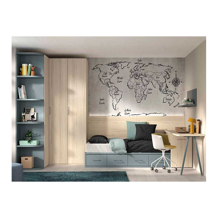 Dormitorio Nido Juvenil F110 Glicerio Chaves