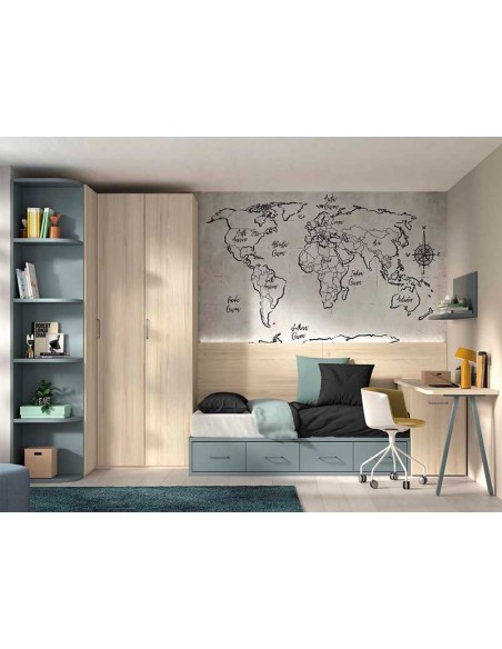 Dormitorio Nido Juvenil F110 Glicerio Chaves