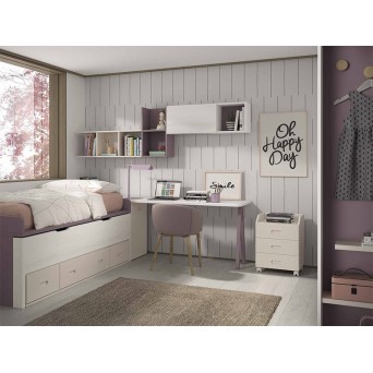 Dormitorio juvenil compacto F012 2