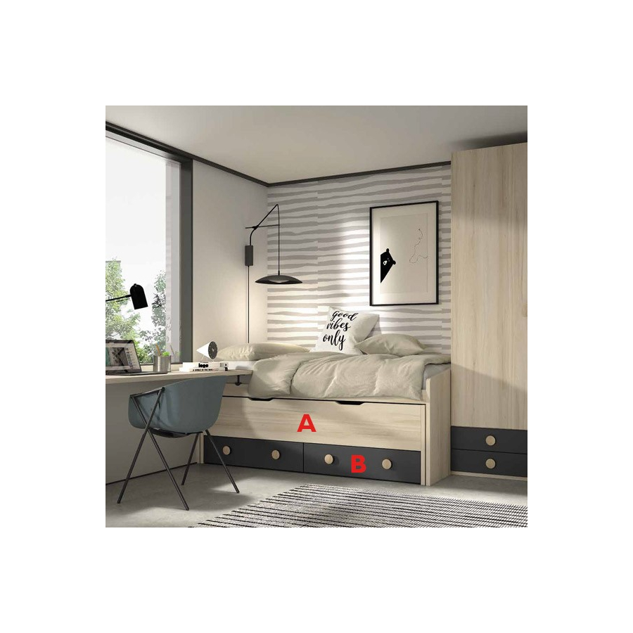 Dormitorio juvenil moderno