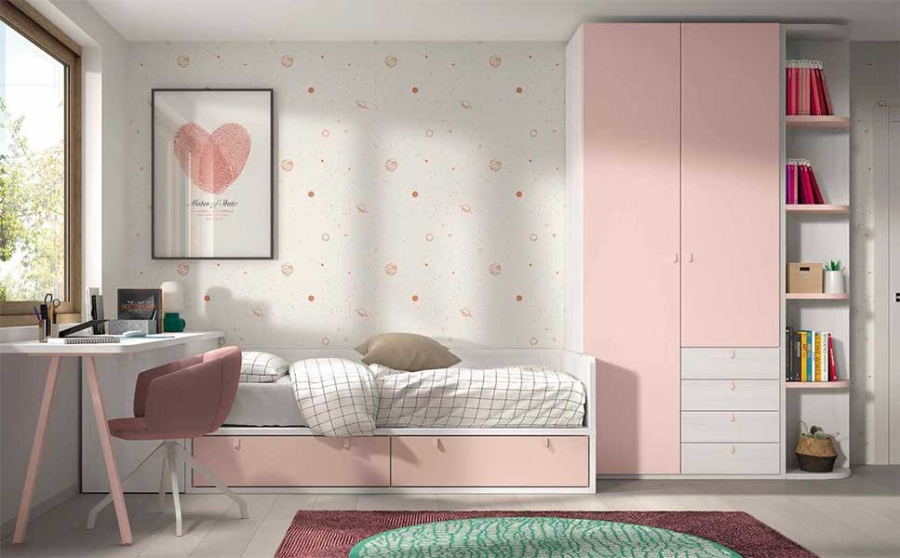 Dormitorio Juvenil F114  Glicerio Chaves