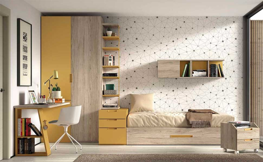 Dormitorio Nido Juvenil F155 Glicerio Chaves
