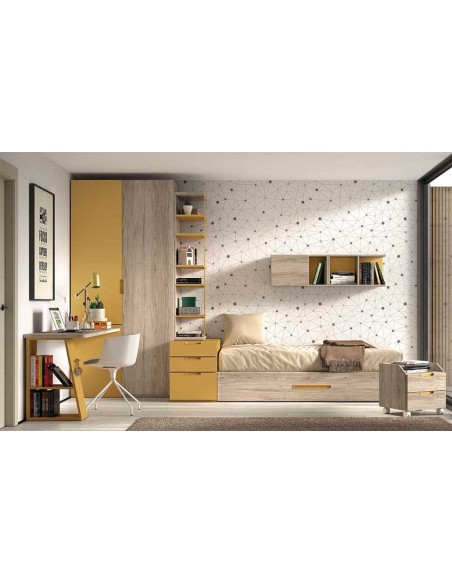 Dormitorio Nido Juvenil F155 Glicerio Chaves