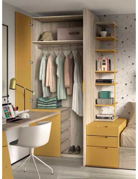 Dormitorio Nido Juvenil F155 ARMARIO