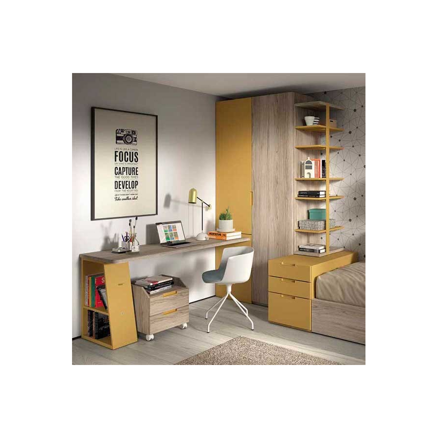 Dormitorio Nido Juvenil F155 ZONA DE ESTUDIO