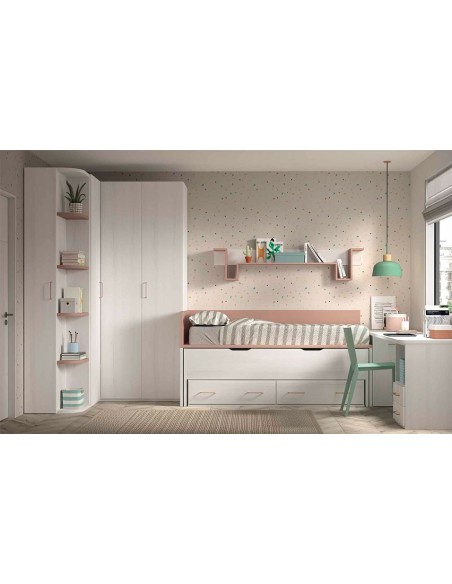 Dormitorio juvenil F019 Glicerio Chaves