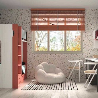 Dormitorio Juvenil con Litera F202