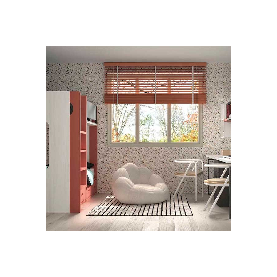 Dormitorio Juvenil con Litera F202