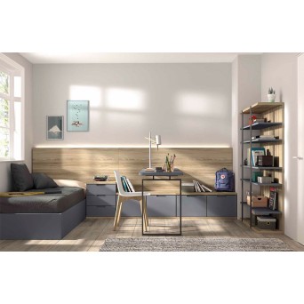 Dormitorio juvenil F304 personalizable en medidas y acabados 2