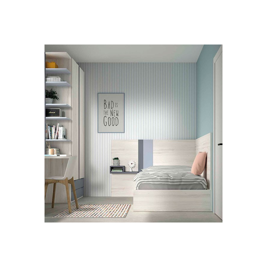 Dormitorio de Glicerio Chaves para juvenil