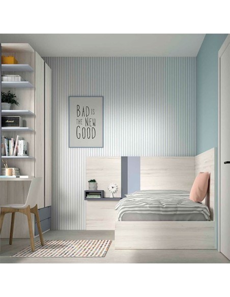 Dormitorio de Glicerio Chaves para juvenil