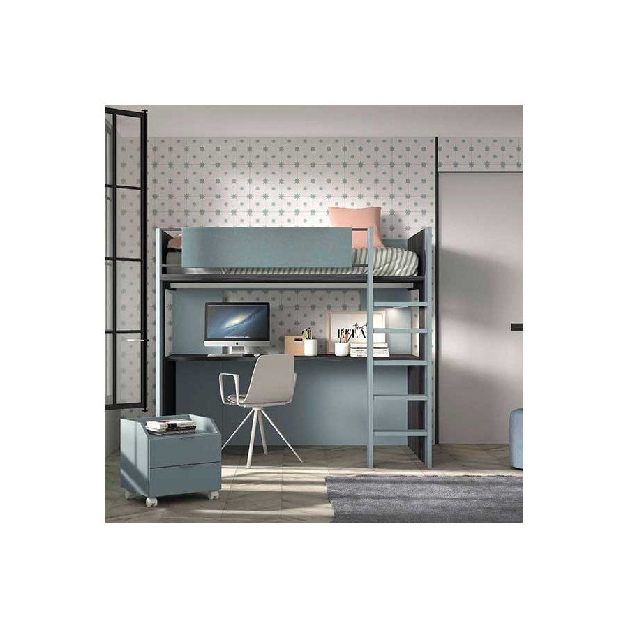 Dormitorio Juvenil con Litera F205