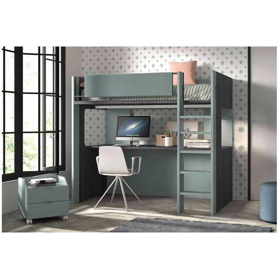Dormitorio Juvenil con Litera F205 litera