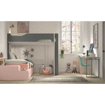 Dormitorio Juvenil con Litera F206 2