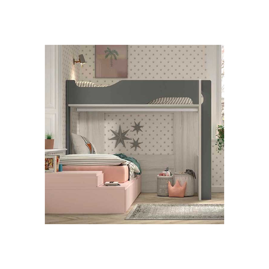 Dormitorio Juvenil con Litera F206