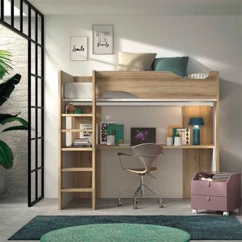 Dormitorio Juvenil con Litera F207