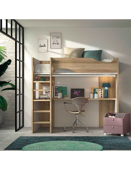 Dormitorio Juvenil con Litera F207