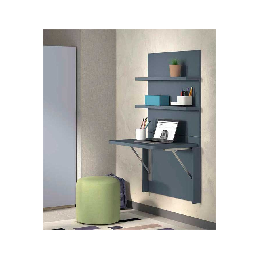 Dormitorio Juvenil con Litera F208 estantería