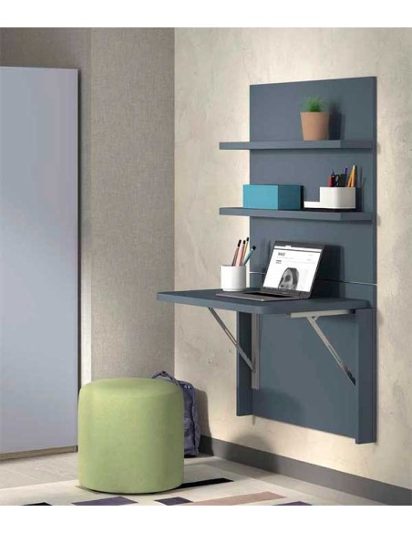 Dormitorio Juvenil con Litera F208 estantería
