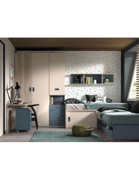 Dormitorio juvenil F021 Glicerio Chaves