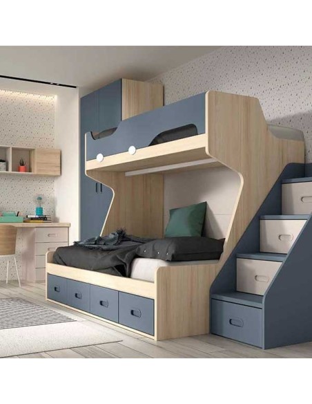 Dormitorio Juvenil con Litera F210